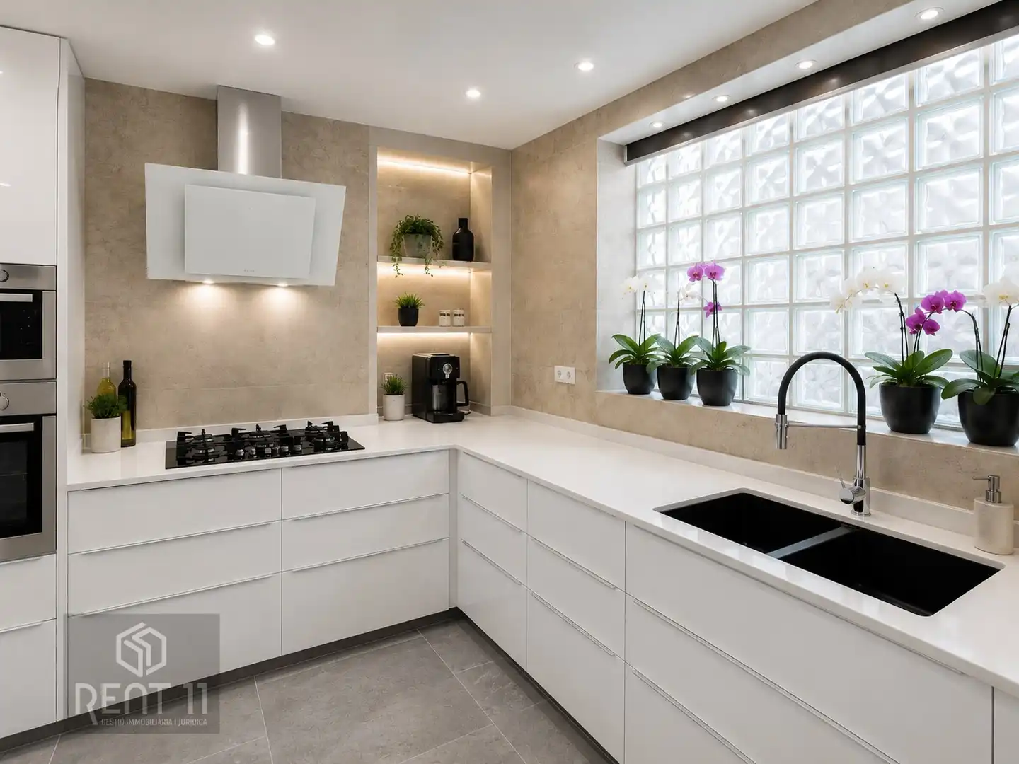 Cocina de Casa o chalet en venta en Girona con Aire acondicionado, Calefacción y Trastero