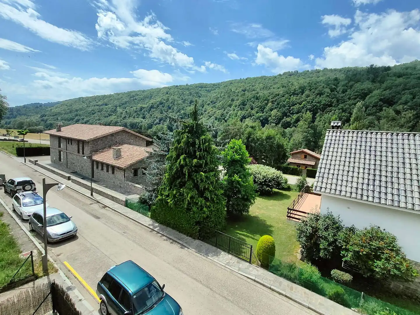 Vista exterior de Dúplex en venta en Vilallonga de Ter con Amueblado y Balcón
