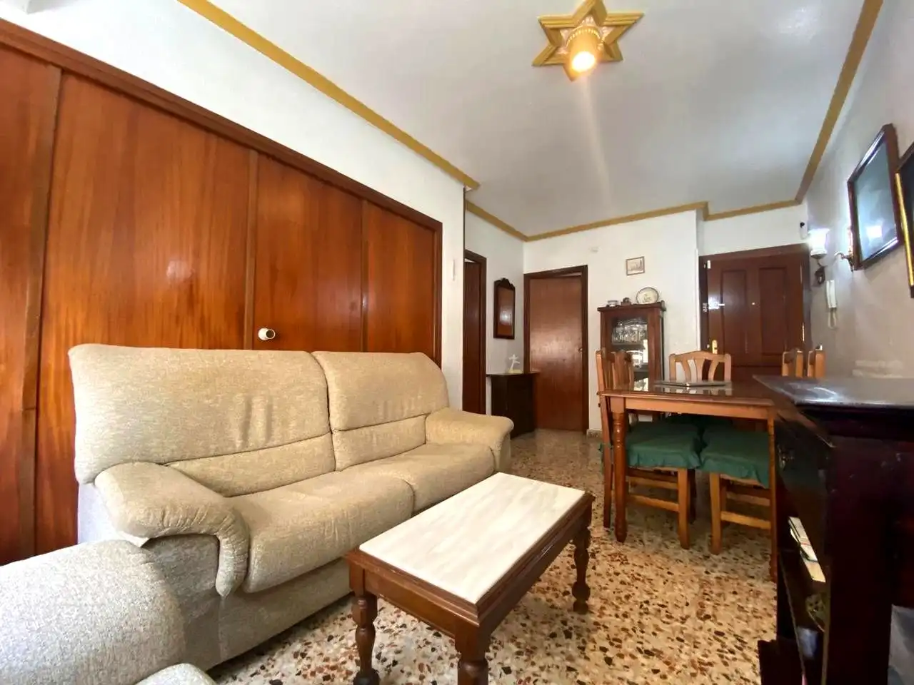 Wohnzimmer von Erdgeschoss zum Verkauf in San Pedro del Pinatar mit Klimaanlage und Möbliert