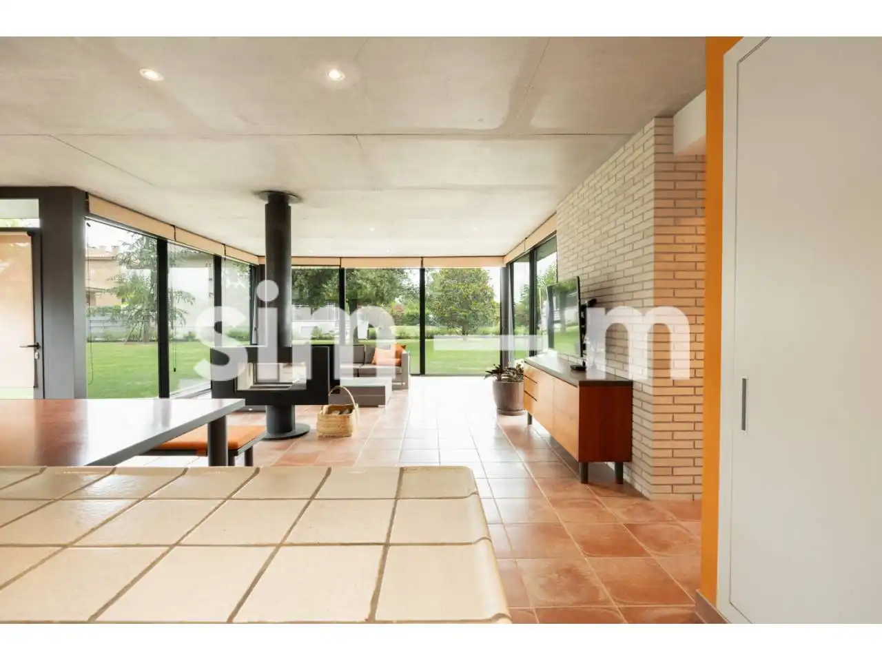 Sala de estar de Casa o chalet en venta en Taradell con Aire acondicionado, Calefacción y Jardín privado