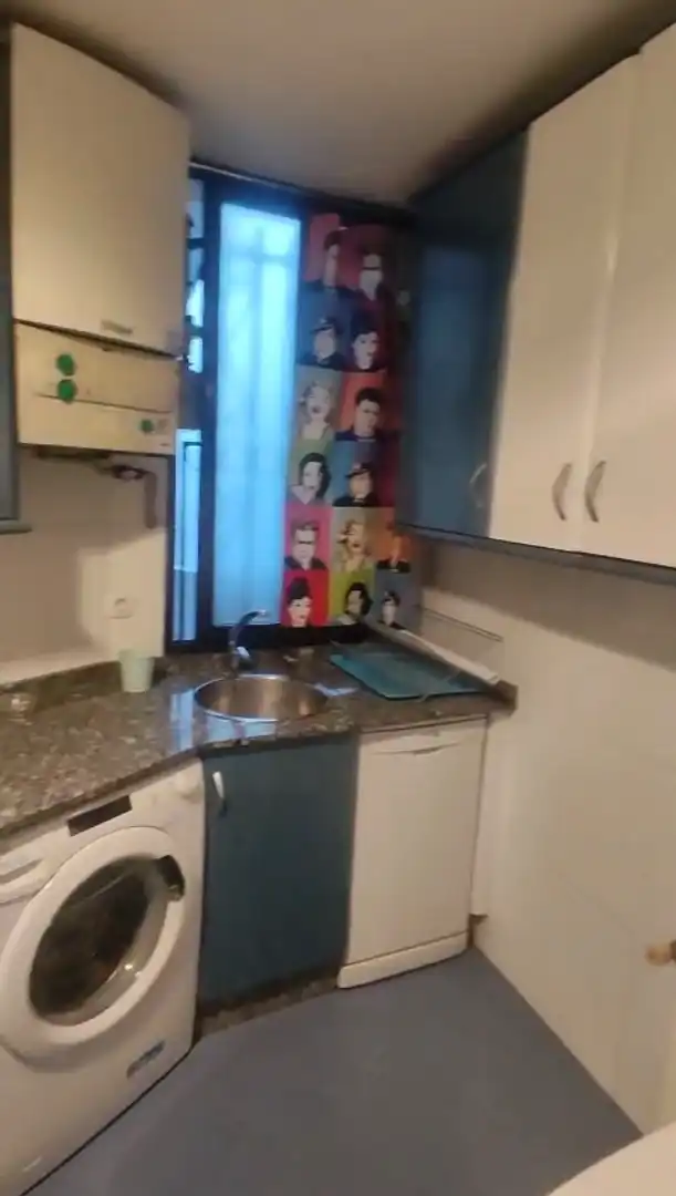 Cocina de Piso de alquiler en Ponferrada con Amueblado