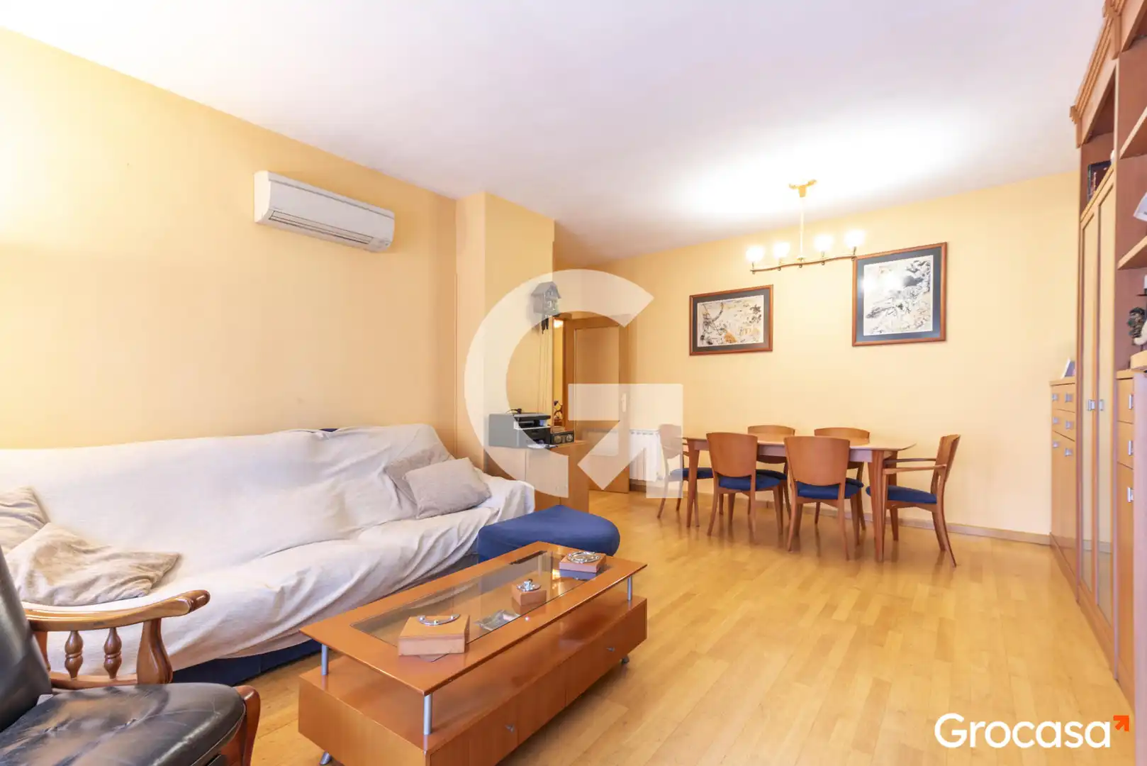Sala de estar de Piso en venta en Sant Feliu de Llobregat con Aire acondicionado, Calefacción y Terraza