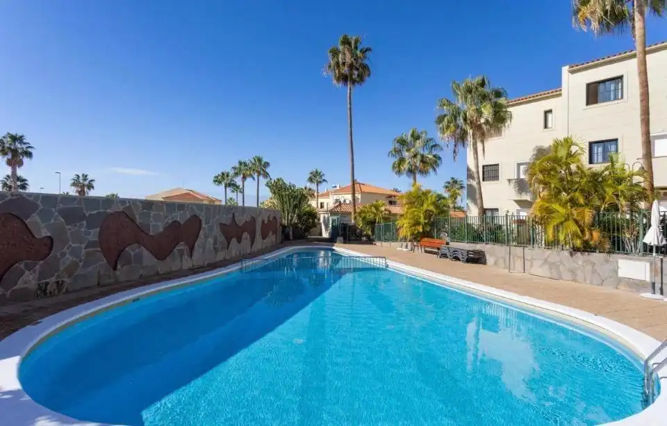 Piscina de Casa o xalet en venda en Adeje amb Jardí privat, Terrassa i Moblat