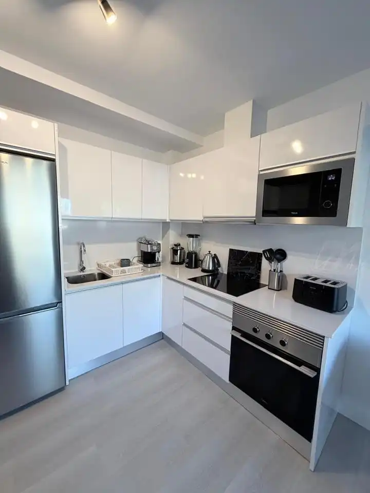 Kitchen of Flat for rent in Mogán  with Air Conditioner, Terrace and Furnished