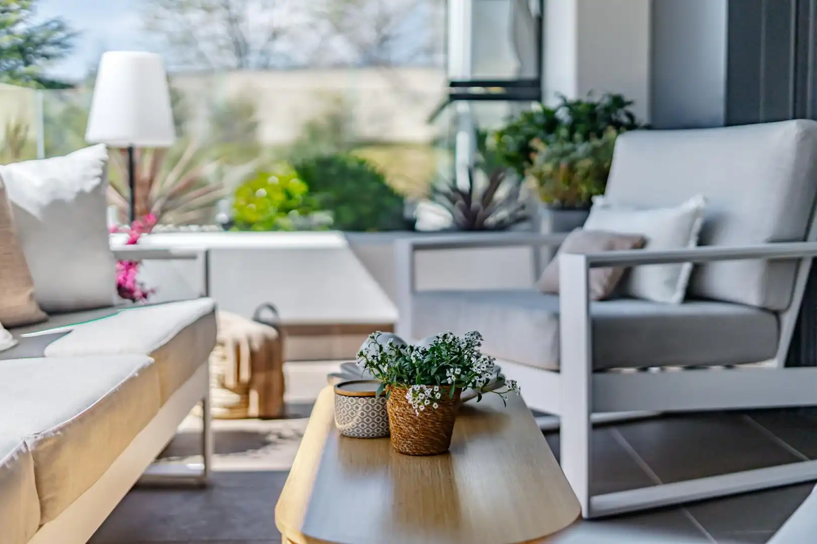Terrasse von Wohnung zum Verkauf in Boadilla del Monte mit Klimaanlage, Heizung und Terrasse