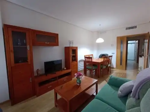 Sala d'estar de Pis per a compartir en Málaga amb Aire condicionat, Calefacció i Parquet