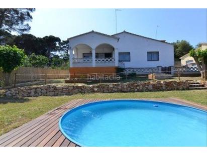 Swimming pool of House or chalet for sale in Maçanet de la Selva  with Air Conditioner, Heating and Private garden