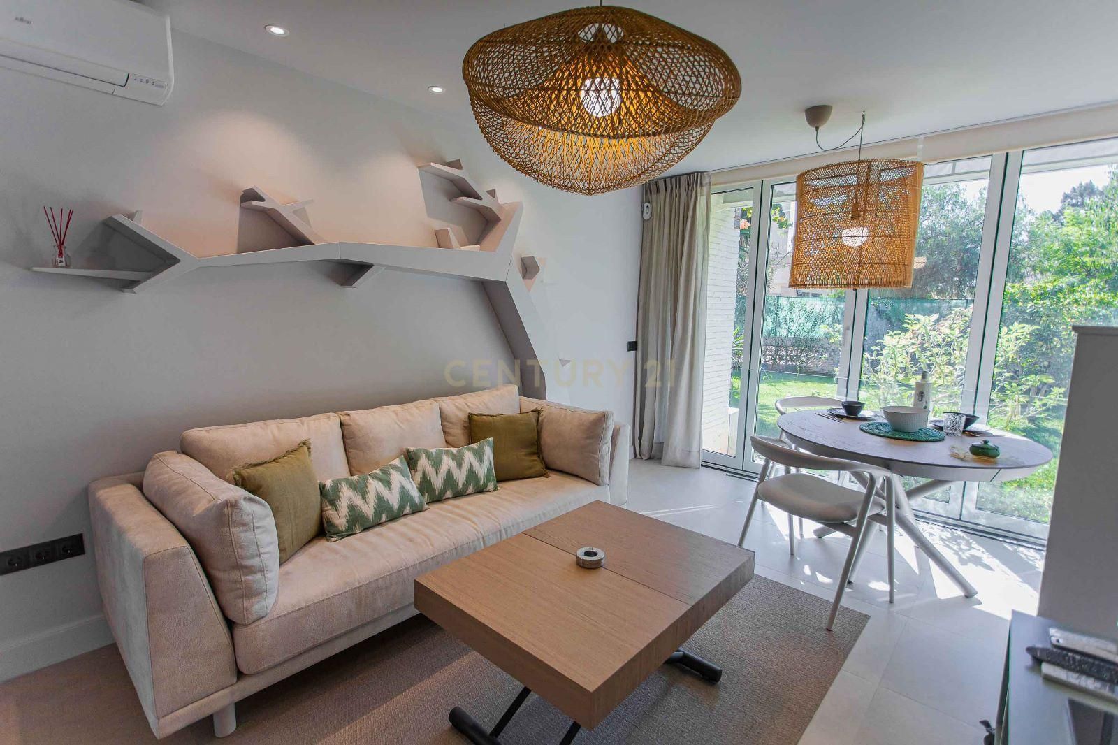 Living room of House or chalet to rent in Benalmádena  with Community pool