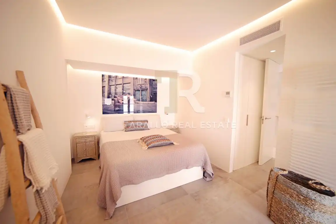 Bedroom of Attic for rent in Eivissa  with Air Conditioner, Heating and Terrace