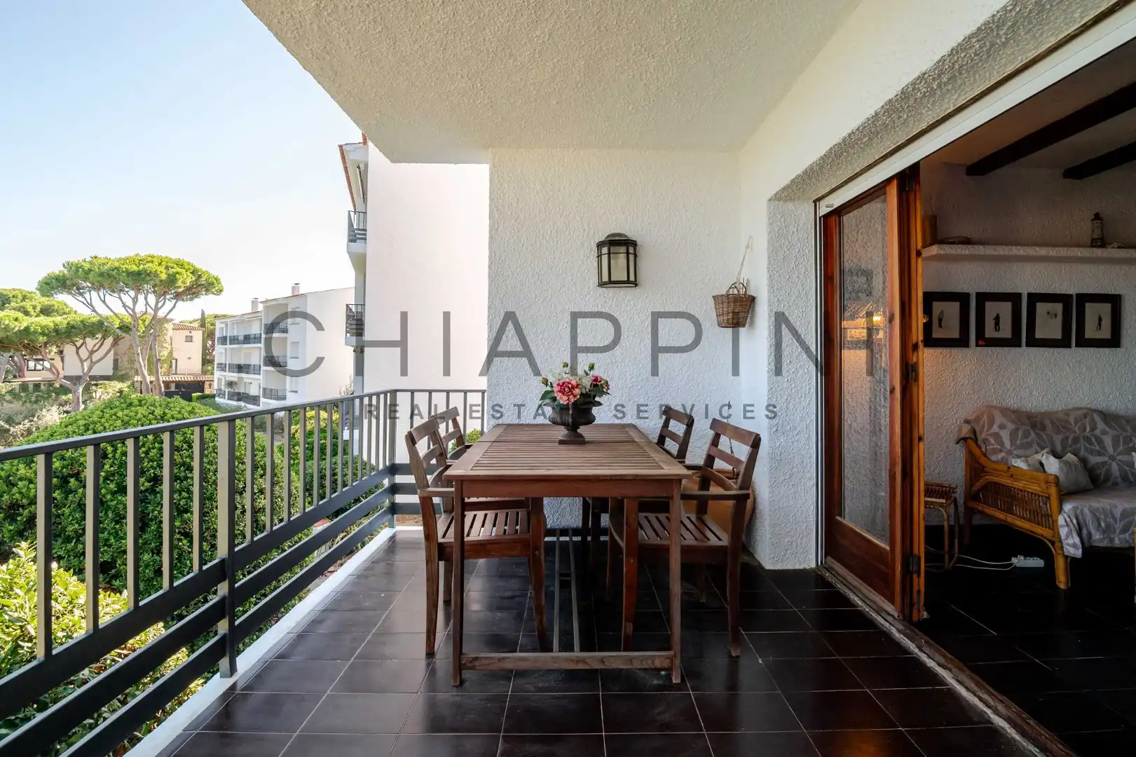 Terrasse von Wohnung zum Verkauf in Calella de Palafrugell