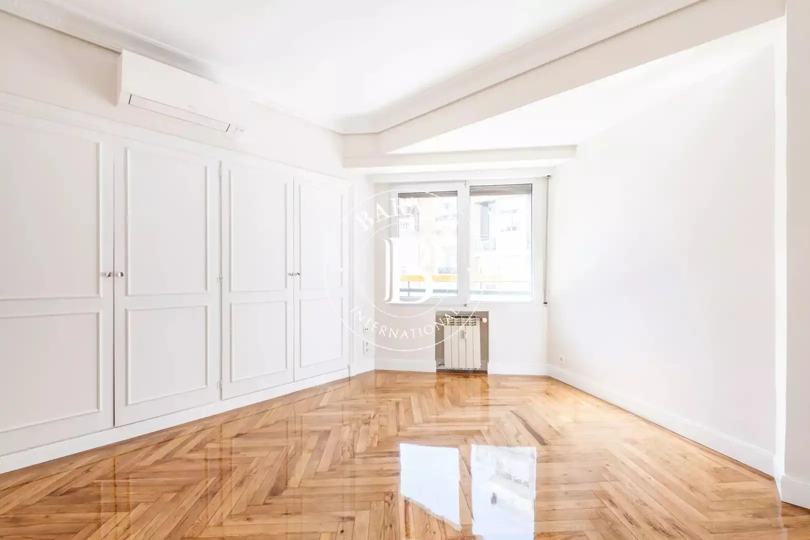 Bedroom of Flat for rent in Madrid  with Air Conditioner, Heating and Terrace