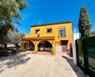 Exterior view of House or chalet for sale in Alicante / Alacant  with Air Conditioner, Heating and Private garden