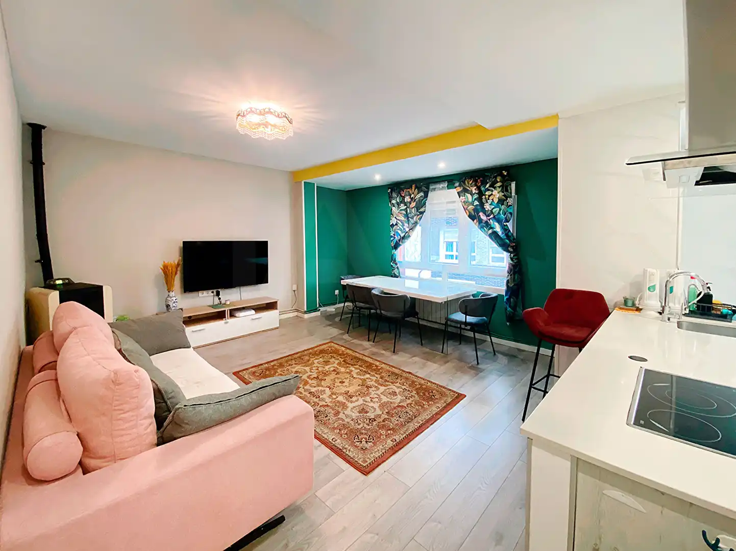 Living room of Flat for sale in Langreo  with Air Conditioner and Heating