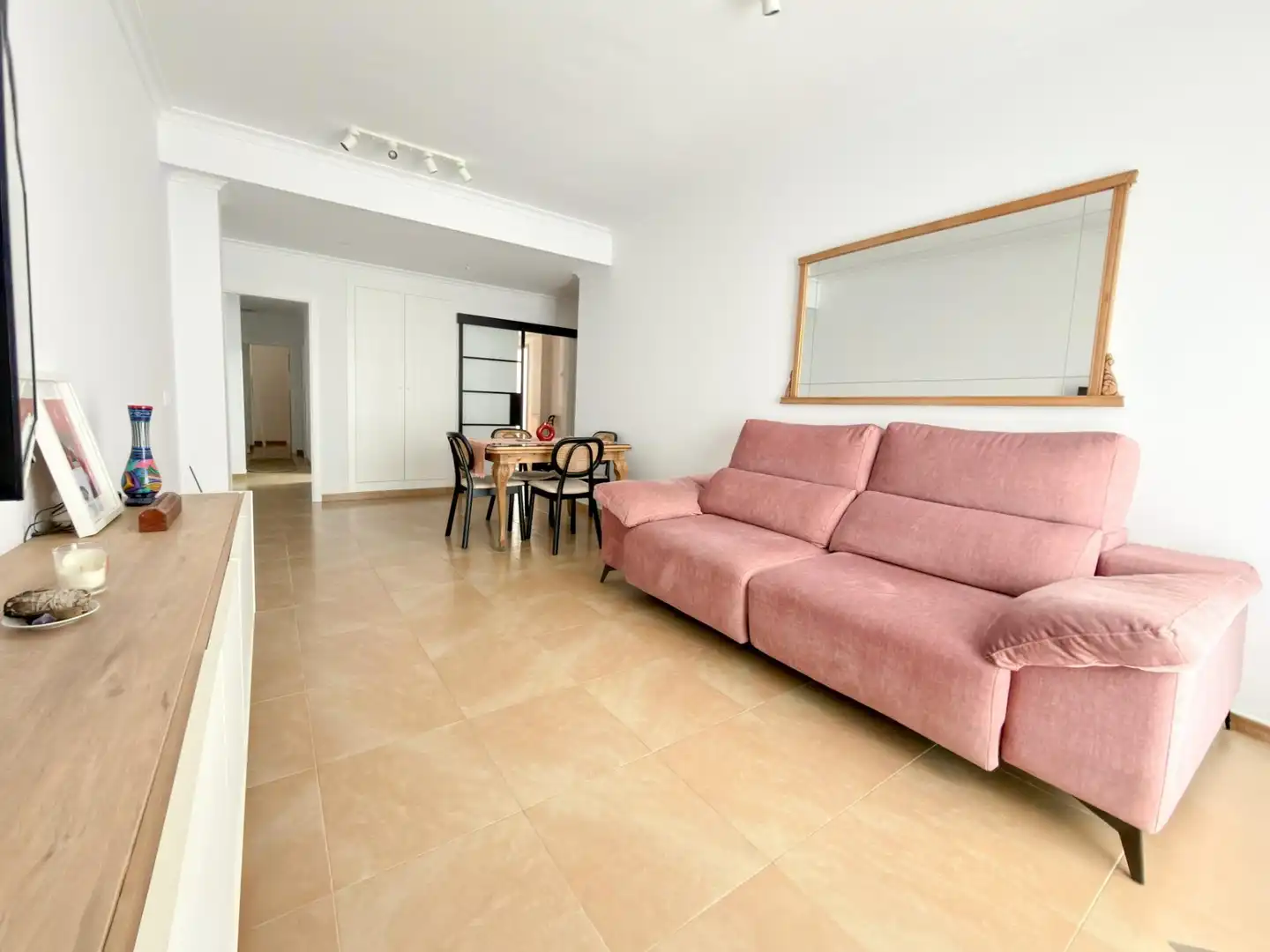 Sala de estar de Piso en venta en Rafelbuñol / Rafelbunyol con Aire acondicionado y Balcón