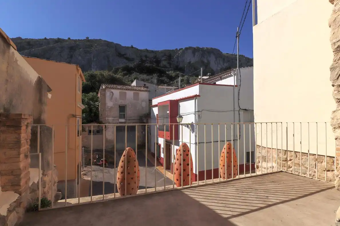 Vista exterior de Finca rústica en venta en La Vall de Laguar con Calefacción, Terraza y Trastero