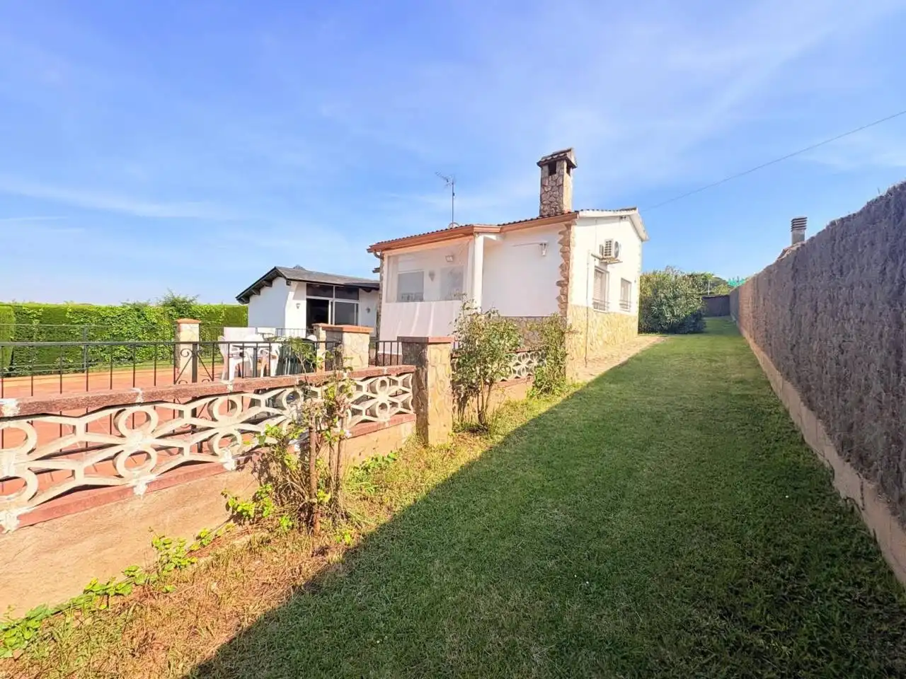 Garden of Houses for sale in Caldes de Malavella  with Air Conditioner, Heating and Private garden