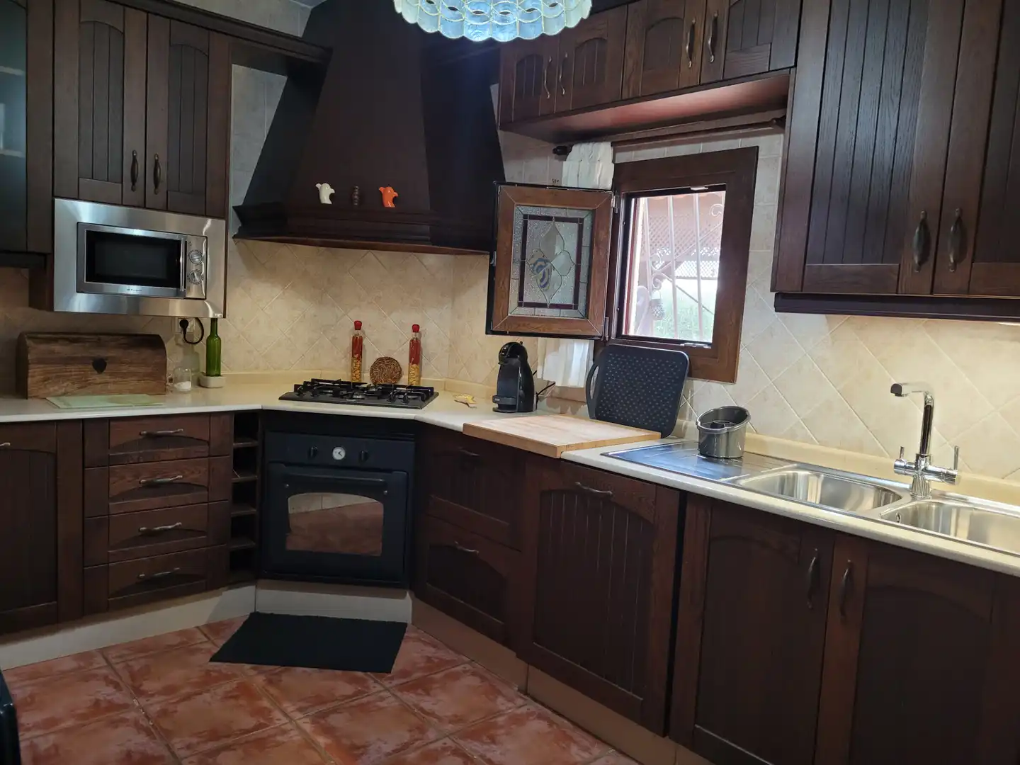 Kitchen of Detached homes for sale in Mojácar  with Air Conditioner, Heating and Private garden