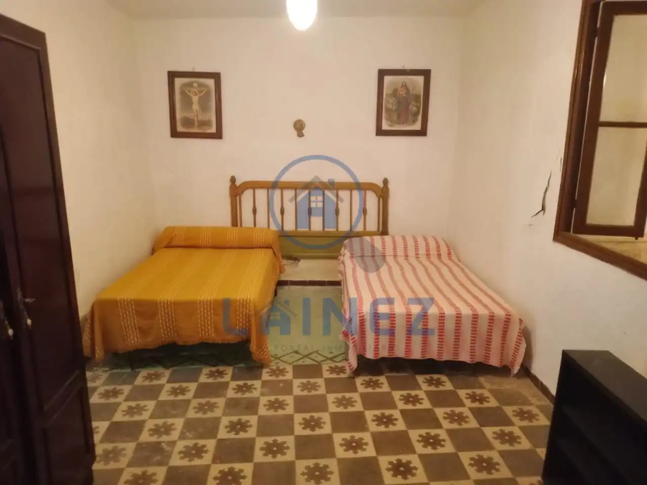 Bedroom of Houses for sale in Granja de Torrehermosa  with Heating, Private garden and Storage room
