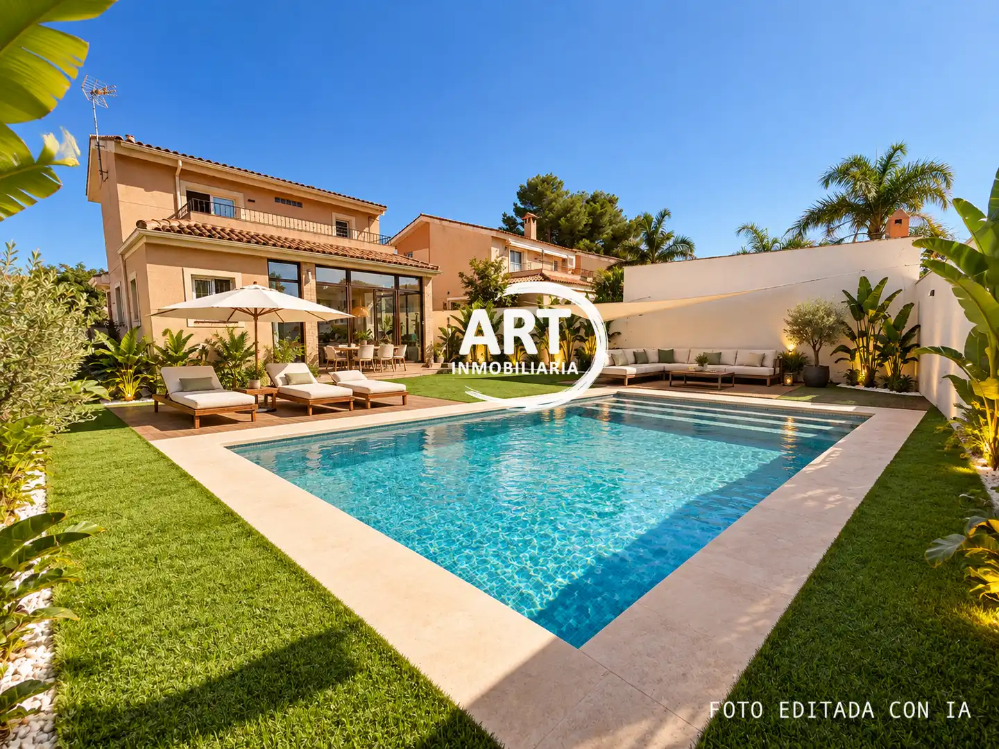 Jardín de Casa o chalet en venta en L'Eliana con Calefacción, Jardín privado y Terraza