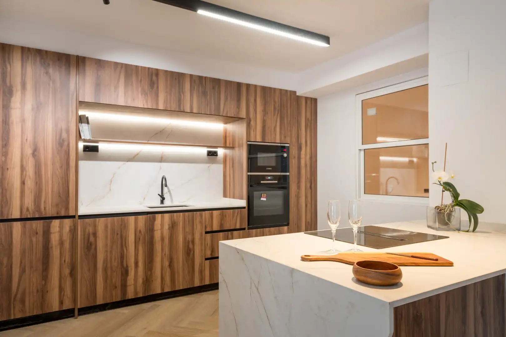 Küche von Wohnung zum Verkauf in Gijón  mit Heizung