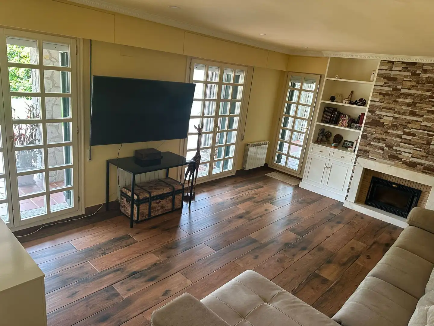 Sala de estar de Casa o chalet en venta en Meñaka con Calefacción, Jardín privado y Terraza