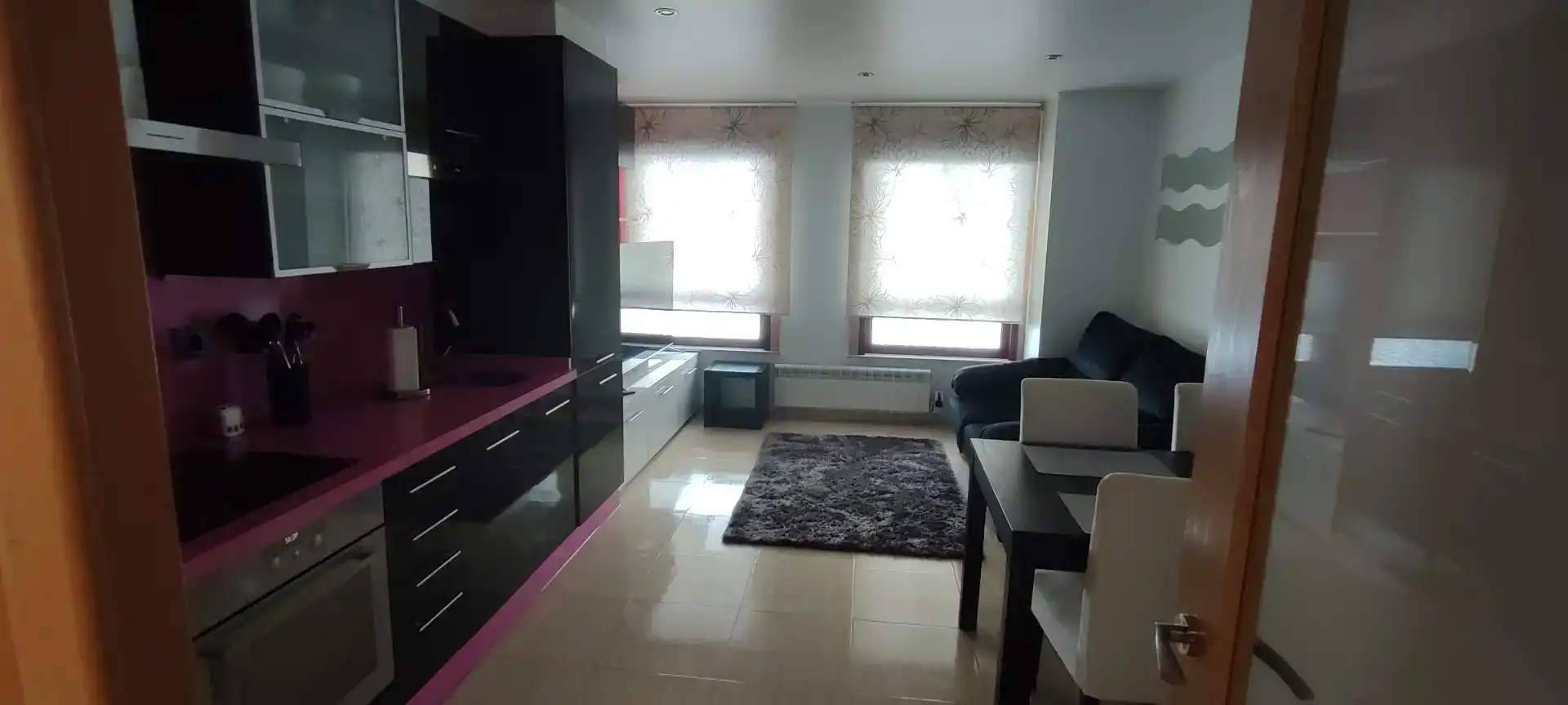 Sala de estar de Piso de alquiler en Ribeira con Parquet, Trastero y Amueblado