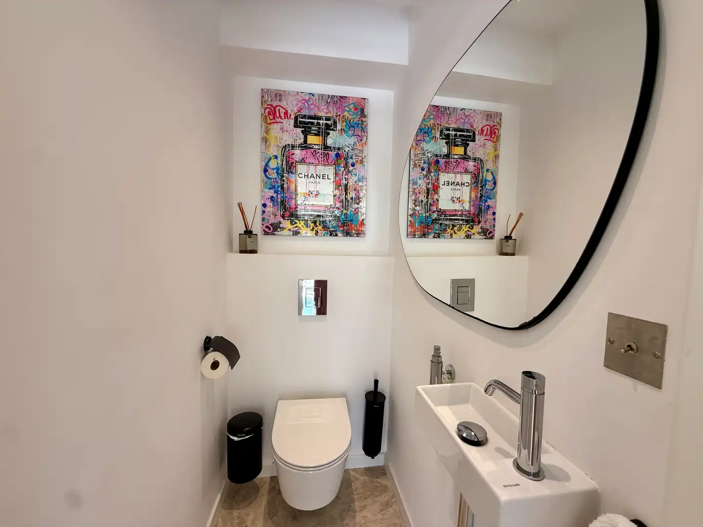 Badezimmer von Einfamilien-Reihenhaus zur Miete in Las Chapas - El Rosario