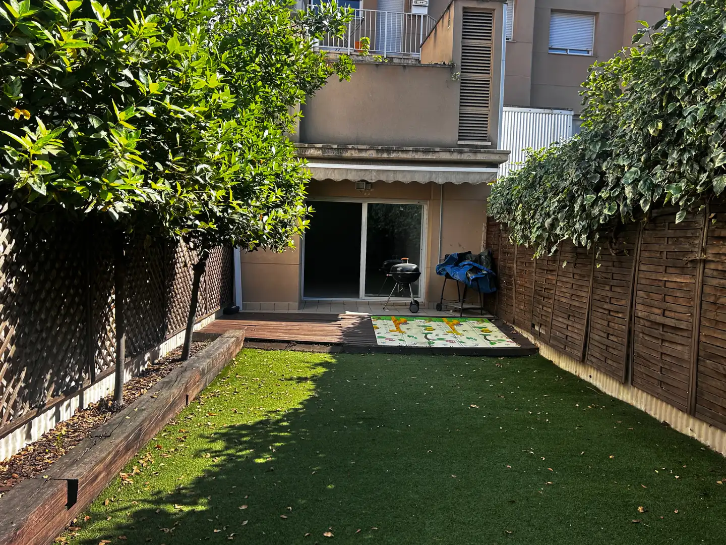 Garden of Flat for sale in Terrassa  with Private garden, Furnished and Balcony