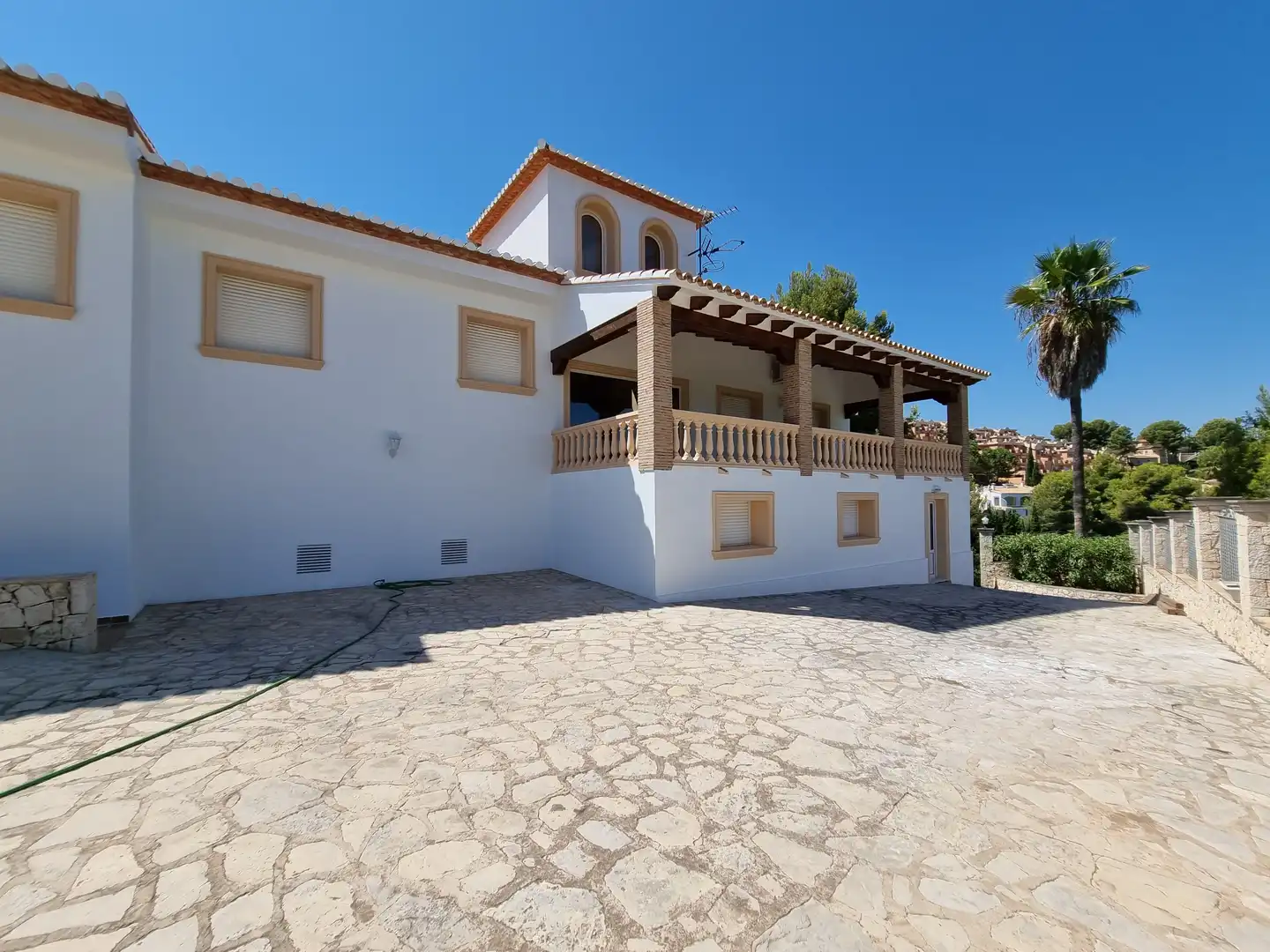 Vista exterior de Finca rústica en venda en Pedreguer amb Calefacció, Jardí privat i Terrassa
