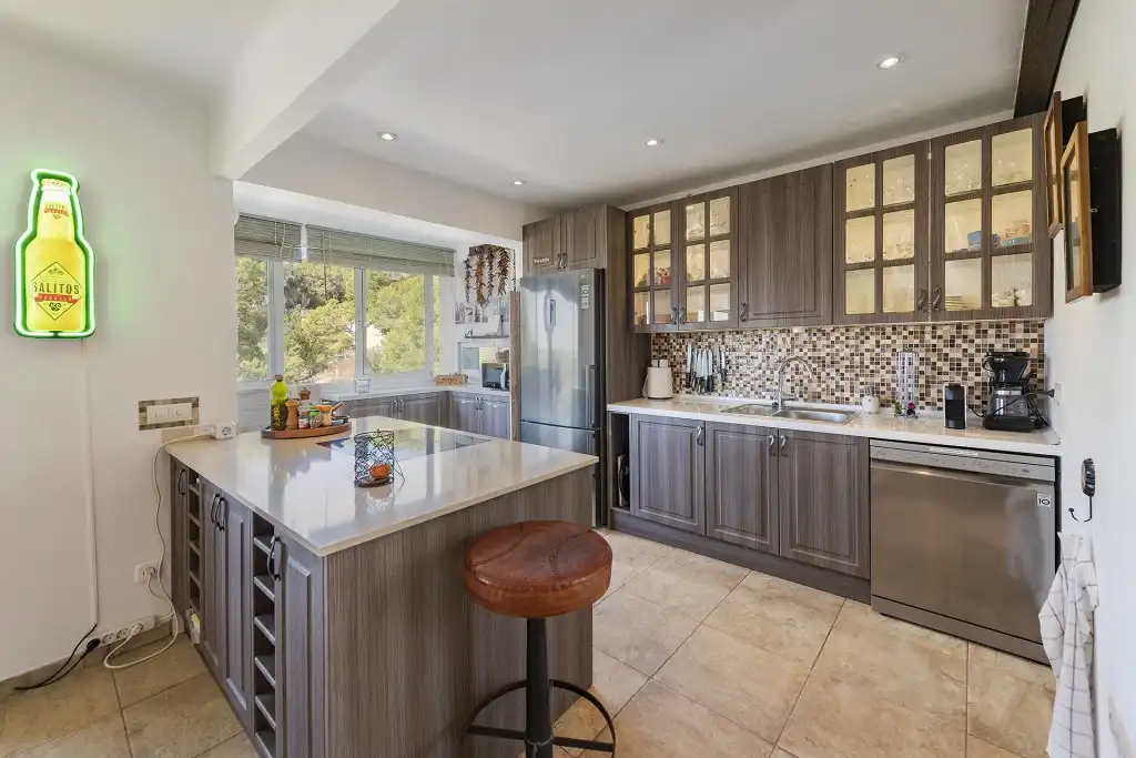 Cocina de Casa o chalet en venta en Calvià con Aire acondicionado, Jardín privado y Terraza