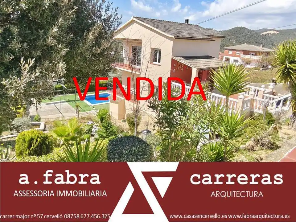 Jardín de Casa o chalet en venta en Castellví de la Marca con Aire acondicionado, Calefacción y Jardín privado
