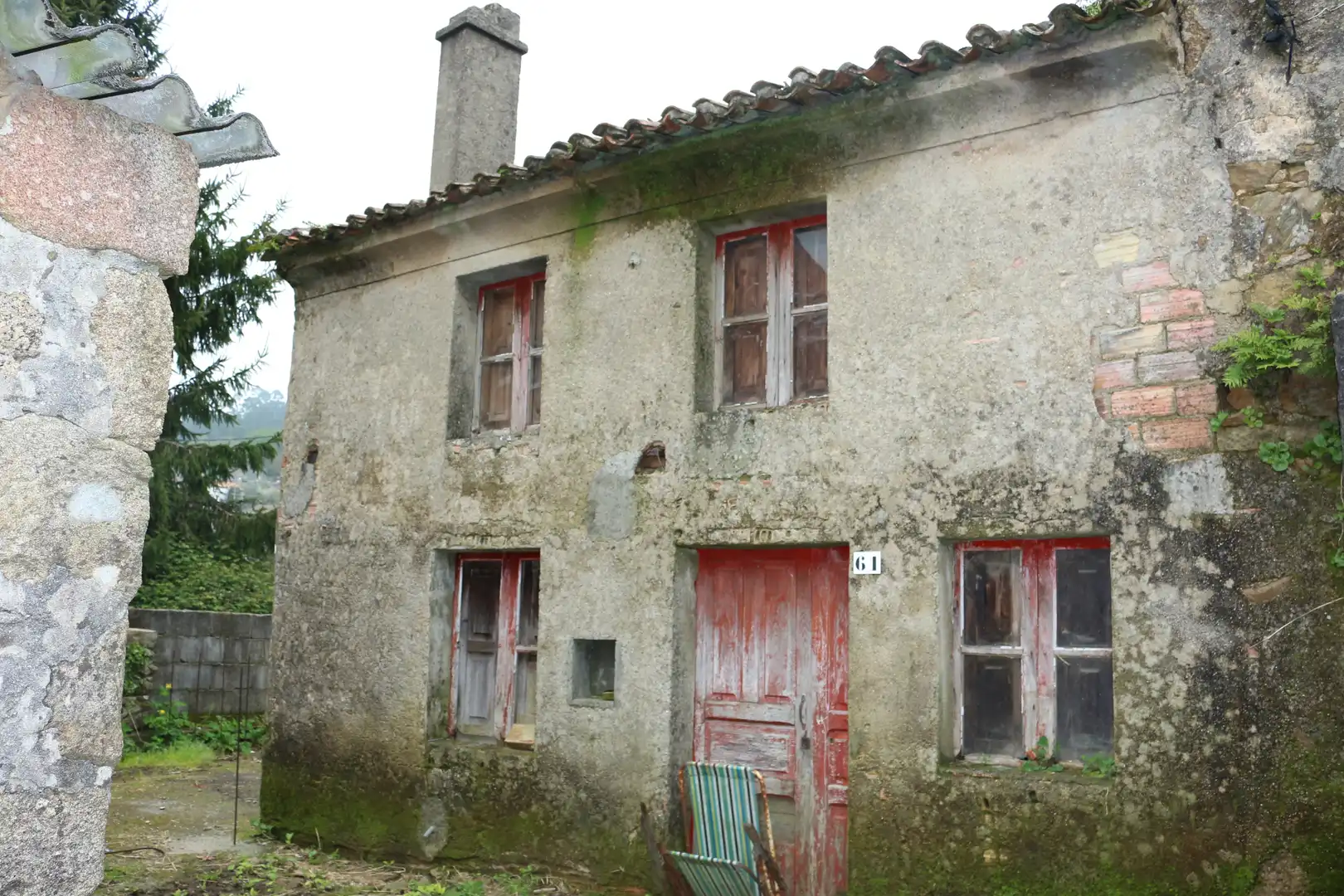 Vista exterior de Casa o chalet en venta en Vilagarcía de Arousa con Jardín privado y Trastero