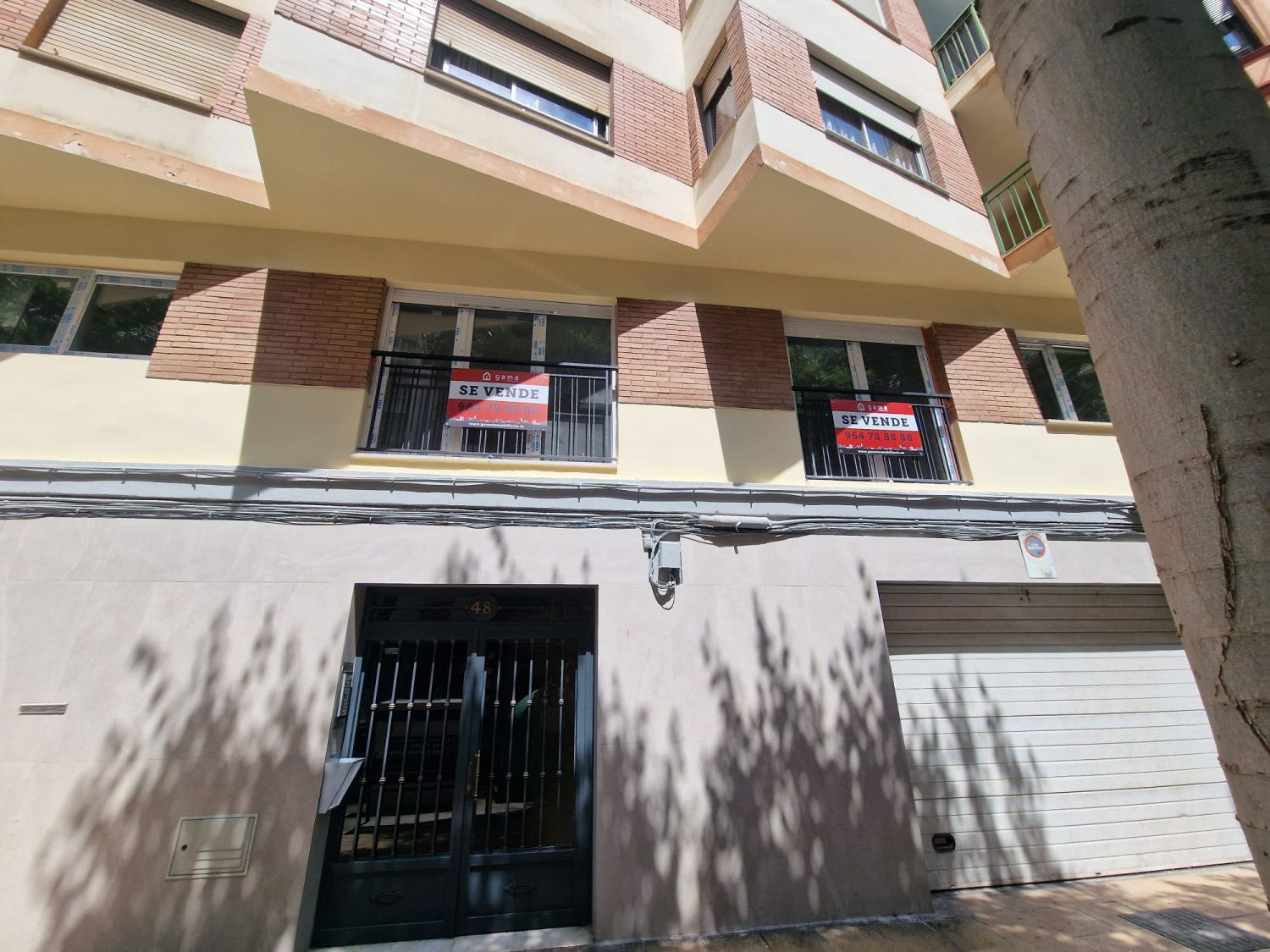 Vista exterior de Pis en venda en Castellón de la Plana / Castelló de la Plana amb Aire condicionat, Calefacció i Terrassa