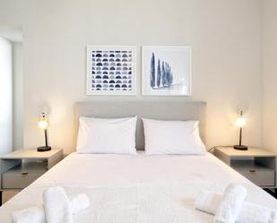 Bedroom of Flat to rent in Mataró  with Air Conditioner, Furnished and Pets allowed