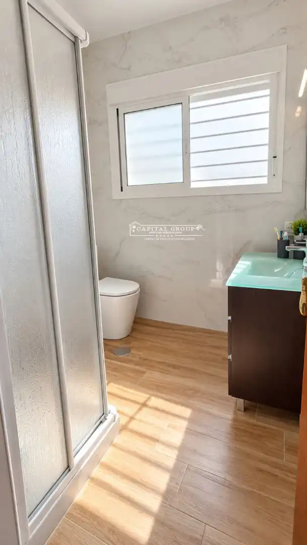 Bathroom of Houses for sale in Punta Umbría  with Private garden, Terrace and Furnished