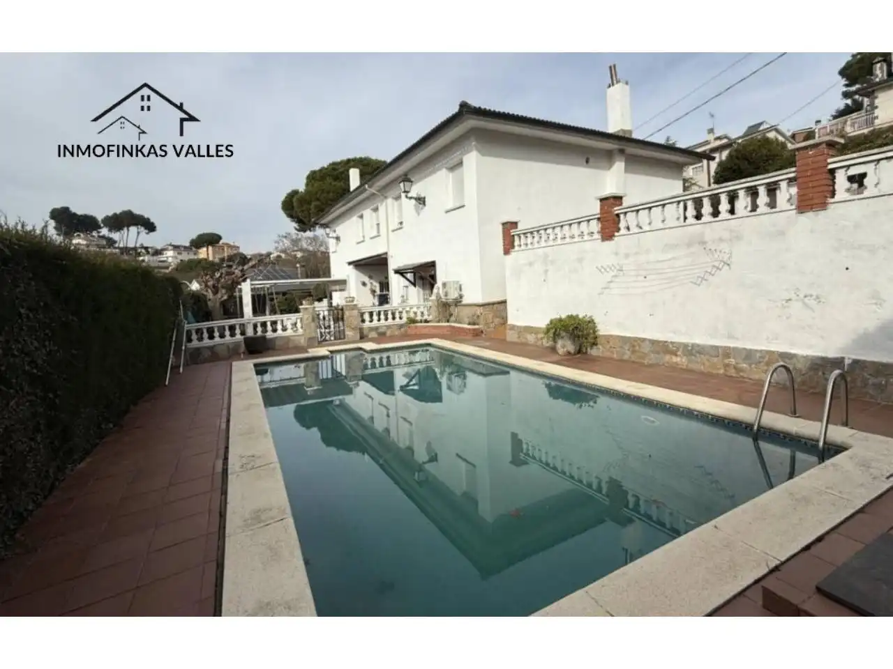 Vista exterior de Casa o chalet en venta en Lliçà de Vall con Aire acondicionado, Calefacción y Jardín privado