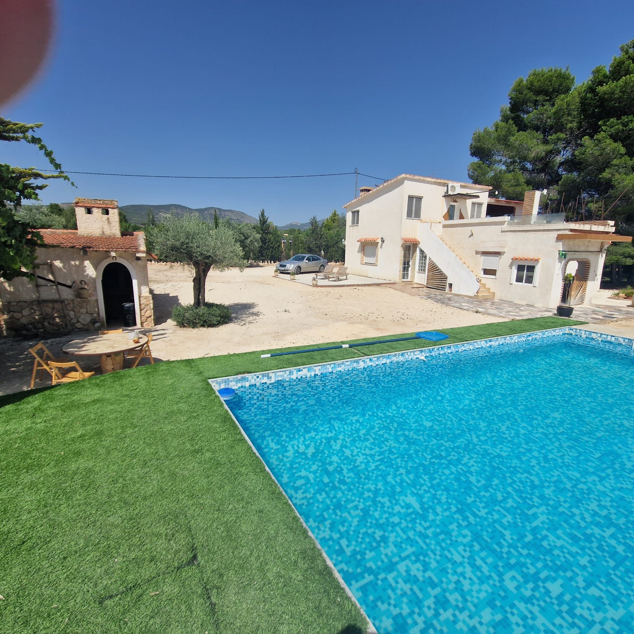 Piscina de Casa o xalet en venda en Onil amb Aire condicionat, Calefacció i Jardí privat