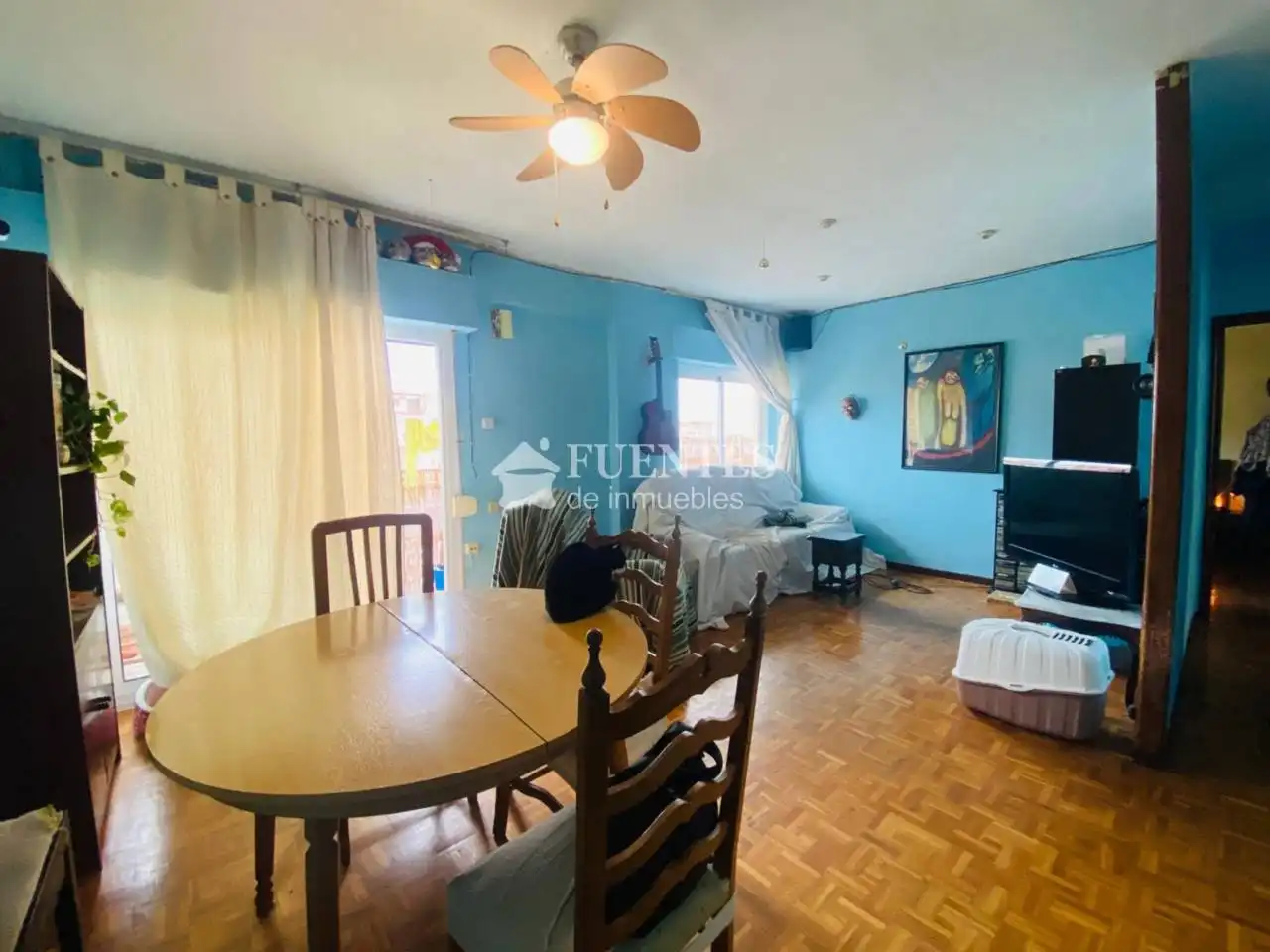 Schlafzimmer von Wohnung zum Verkauf in Alicante / Alacant mit Parkett und Terrasse