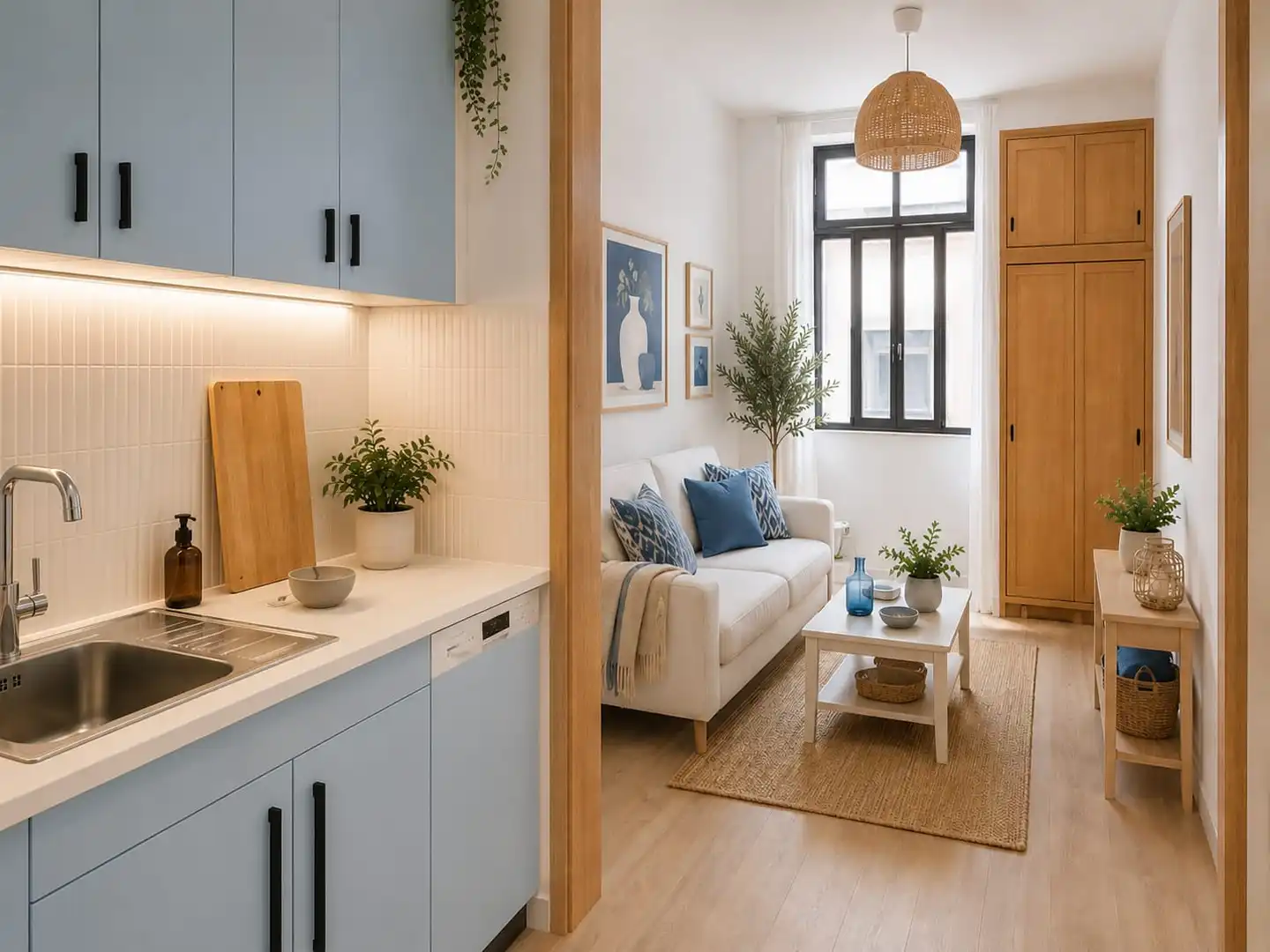 Sala de estar de Piso en venta en Las Palmas de Gran Canaria con Balcón y Internet