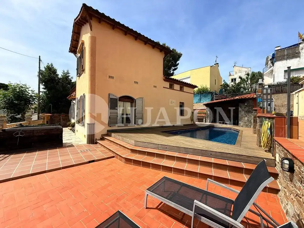 Terrassa de Casa o xalet en venda en Teià amb Calefacció, Jardí privat i Terrassa