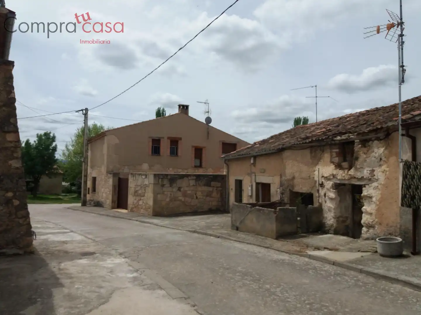 Vista exterior de Finca rústica en venta en Turégano con Jardín privado y Trastero
