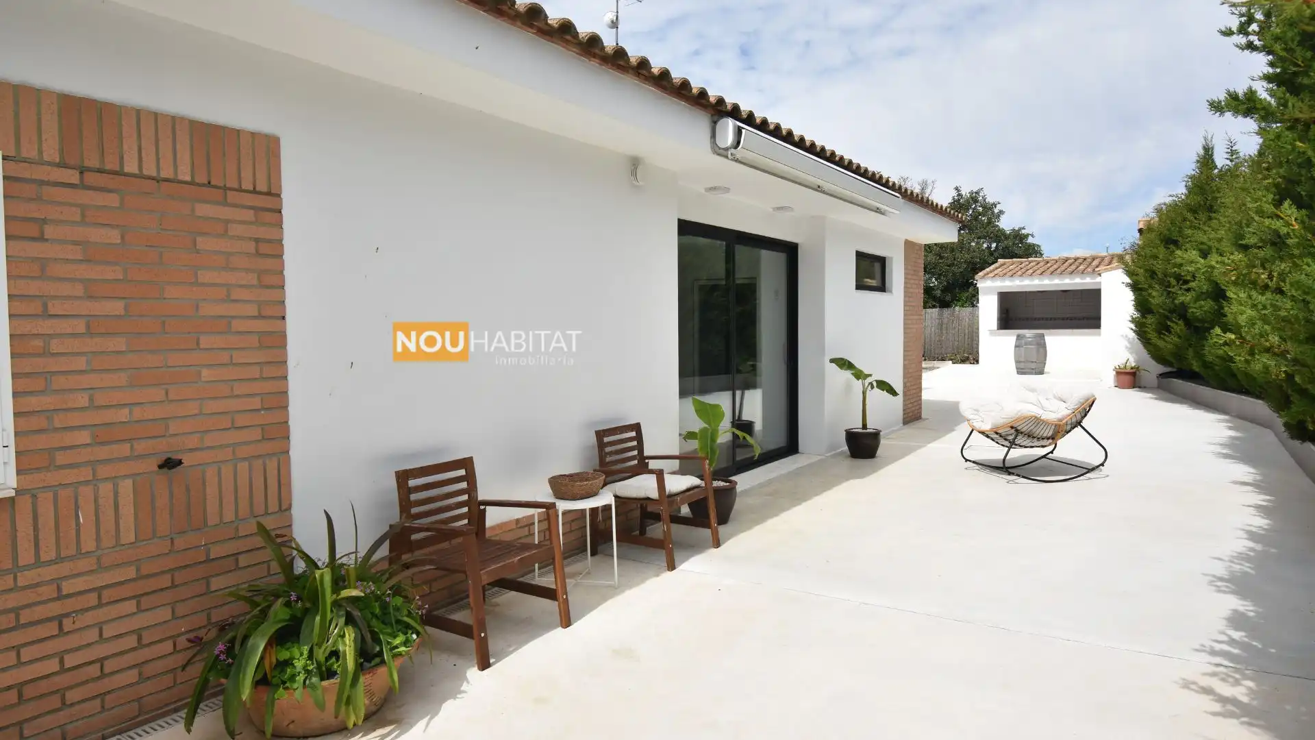 Terraza de Casa o chalet en venta en Turís con Aire acondicionado, Calefacción y Jardín privado