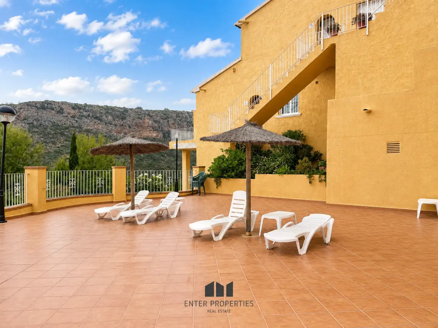 Terrasse von Wohnung zum Verkauf in Benitachell / El Poble Nou de Benitatxell mit Klimaanlage, Heizung und Terrasse