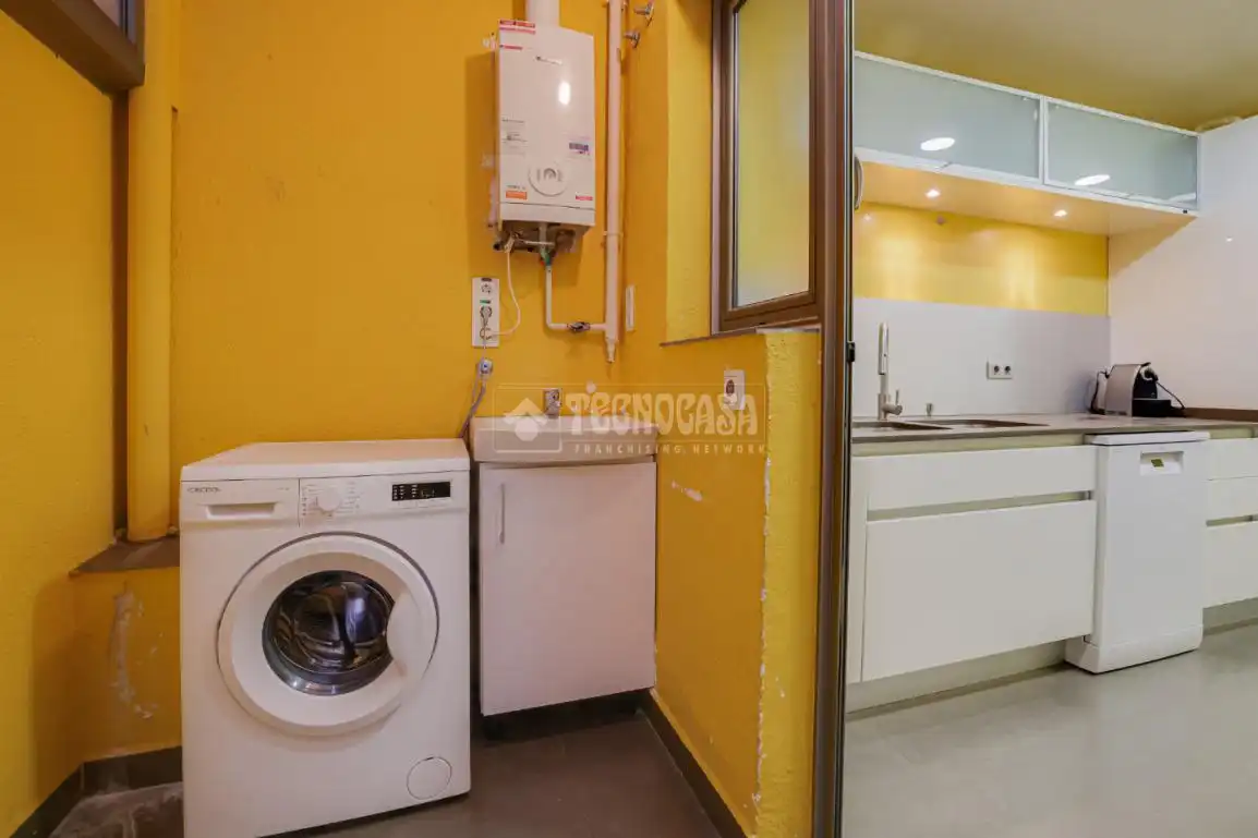 Cocina de Piso en venta en Barcelona con Aire acondicionado, Parquet y Terraza