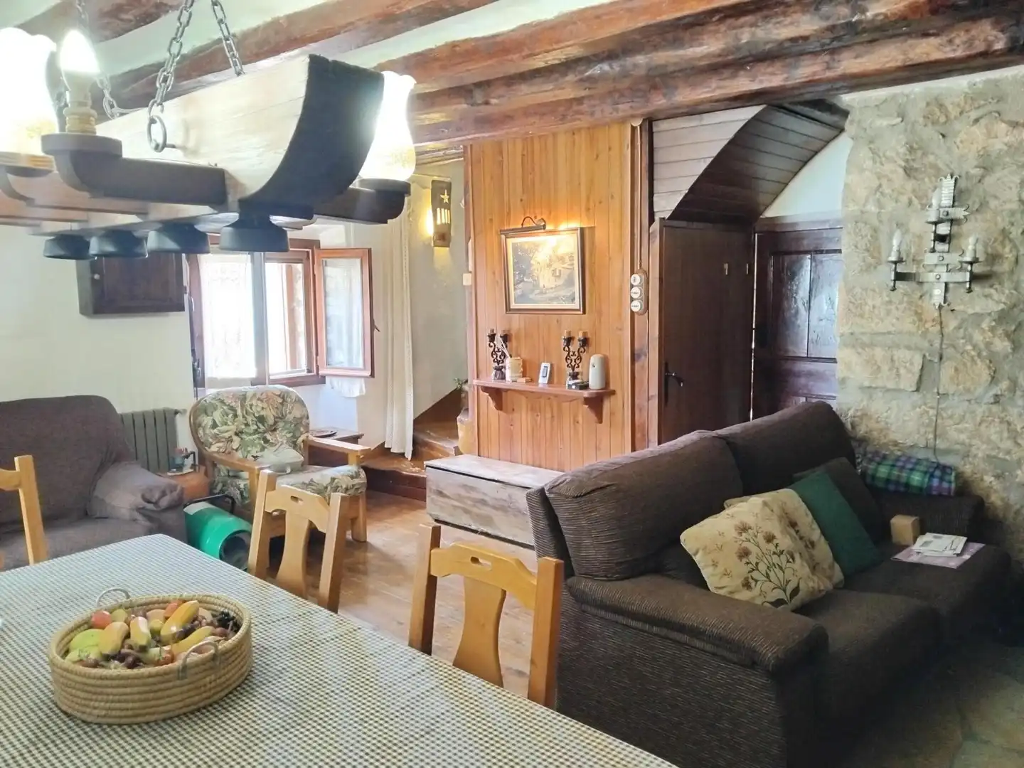 Sala d'estar de Casa o xalet en venda en La Vansa i Fórnols amb Calefacció