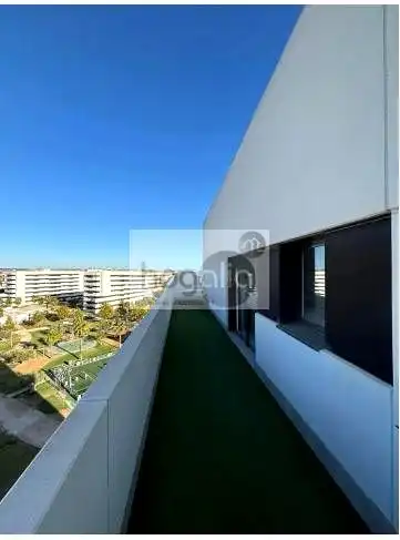 Habitación de Ático de alquiler en Sevilla con Aire acondicionado, Jardín privado y Terraza