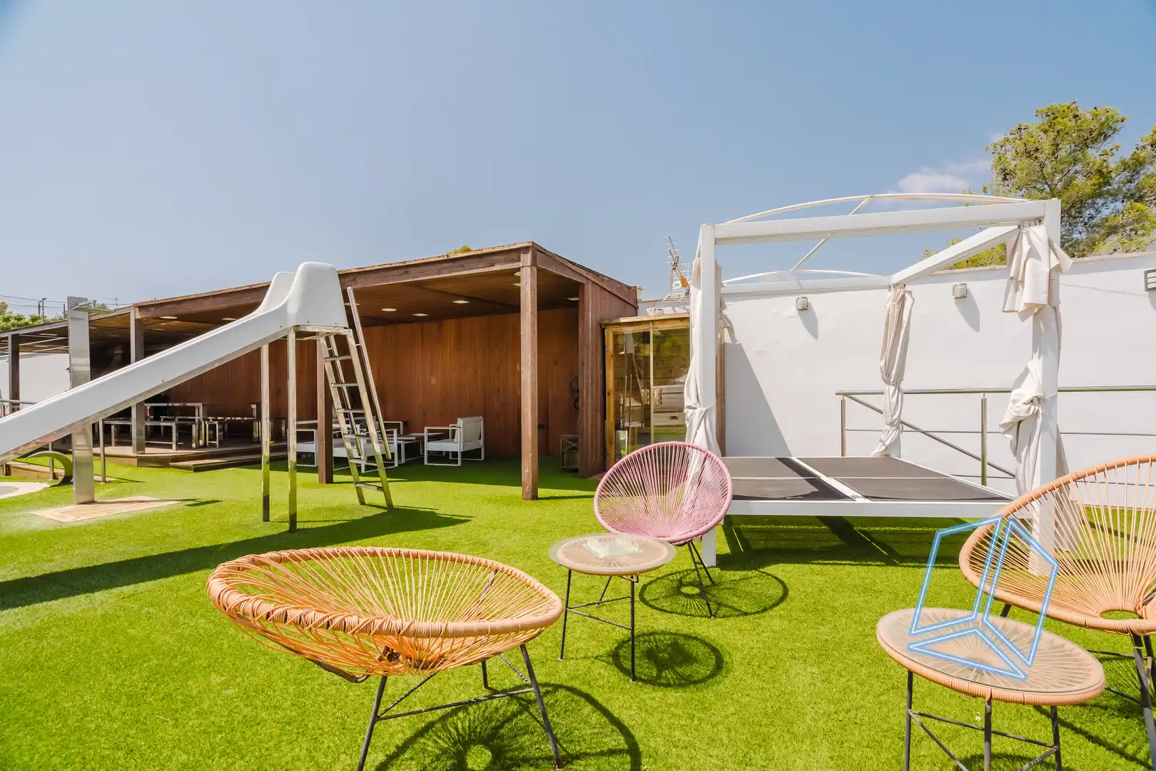 Terraza de Casa o chalet en venta en Canyelles con Piscina y Balcón