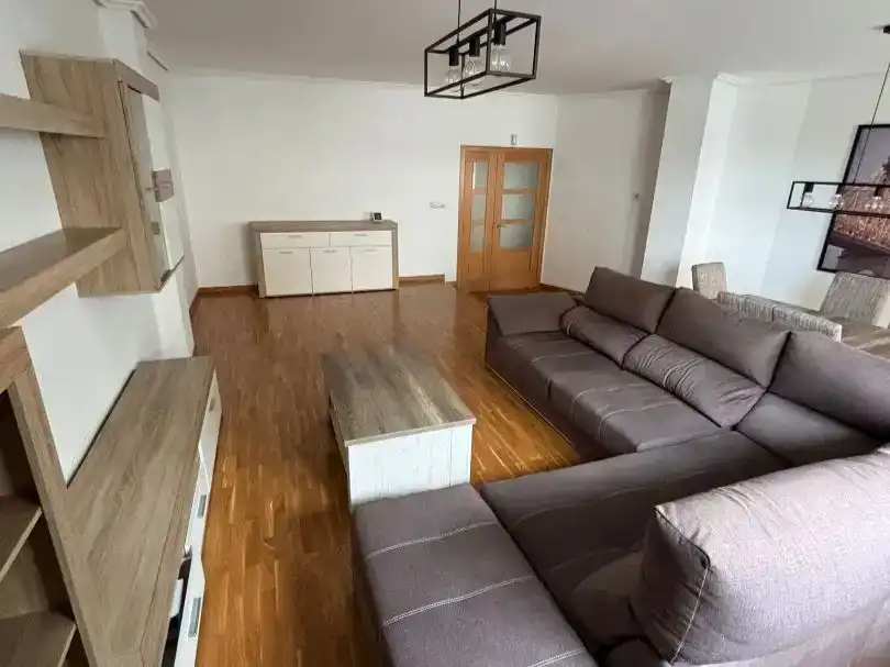 Living room of Flat for rent in Arteixo  with Private garden, Parquet flooring and Storage room