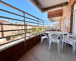 Terrace of Apartment to rent in San Javier  with Air Conditioner, Heating and Washing machine