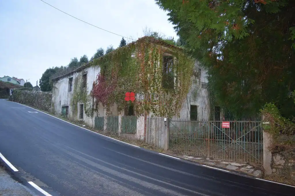Vista exterior de Casa o chalet en venta en Santiago de Compostela  con Jardín privado